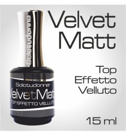 Top coat effetto velluto VelvetMatt SOLOTUDONNA 15 ml