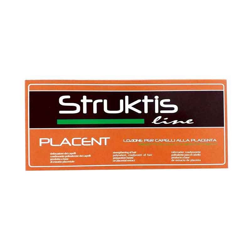 Lozione istantanea con estratti di Placenta 12 fiale da 10ml Struktis