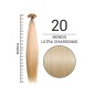 Extension con clip 25gr 50/55 cm 100% capelli naturali colore 20 IRIS